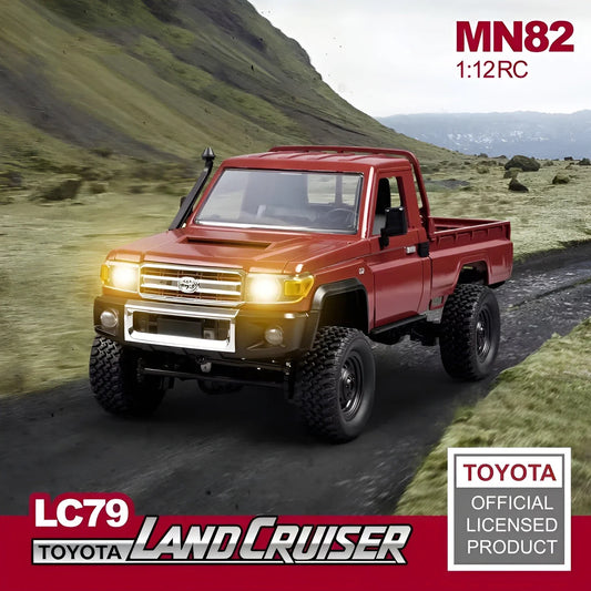 MN82S 4WD RC Crawler Pickup Truck 1:12 Scale Off-Road Car