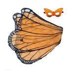 Halloween Kids Butterfly Costume Mask Cloak Children's Butterfly Elf Angel Wings Christmas Stage Cosplay Performance Costumes