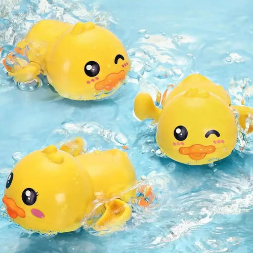 1 Pcs Bathing and Playing with Ducks Bathroom Parent Child Interaction Bathing and Swimming Toys