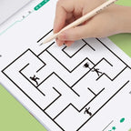 1 Pcs Children Concentration Maze Training Book Student Thinking Development Toy Training Attention