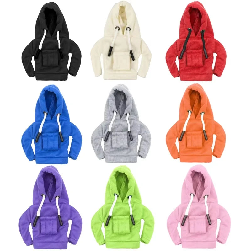 Winter Car Gear Shift Hoodie Cover Shift Cover Gear Handle Decoration Manual Automatic Universal Car Shift Lever Interior Decor