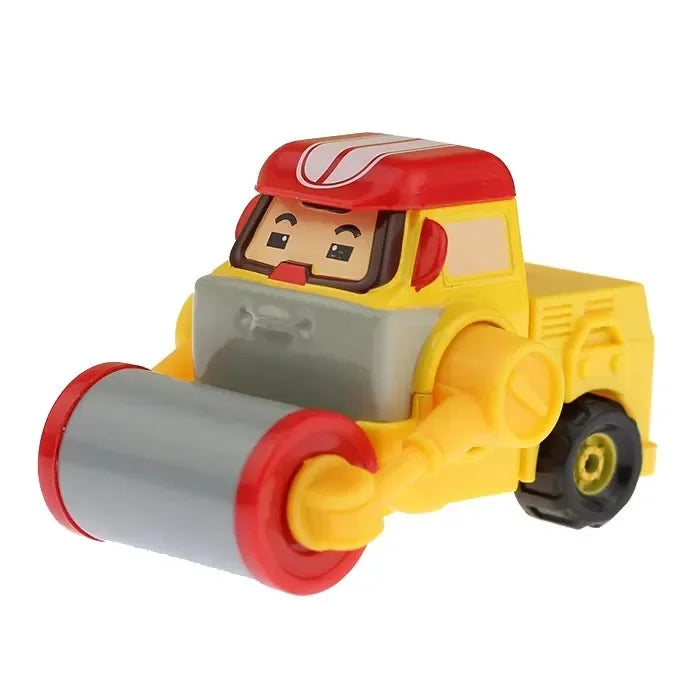 19 Style Silverlit Robocar Korea Kids Toys Robot Roy Haley Anime Metal Action Figure Cartoon Toy Car for Children Best Gift