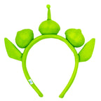 Three-Eyed Alien Headband Halloween Monster Plush Cute Headwear Hat Accessories for Theme Party Girls and Kids