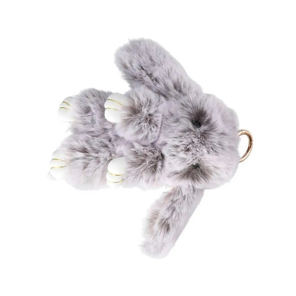 Pendant Plush Toy Bags Pendant Jewelry Ornament Fluffy Toy Doll Plush Bunny Keyring Plush Bunny Keychain Rabbit Fur Keychain