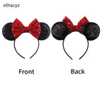 2026 Chic Embroidery Sequin Ears Headband Classical DOT Bow Hairband For Girls Women Party Head Wear Kids DIY Hair Accessories