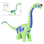 Jurassic Large Spinosaurus Dinosaur World Building Block Figure Movable Joint Prehistoric Animal Model Educational Assemble Toy