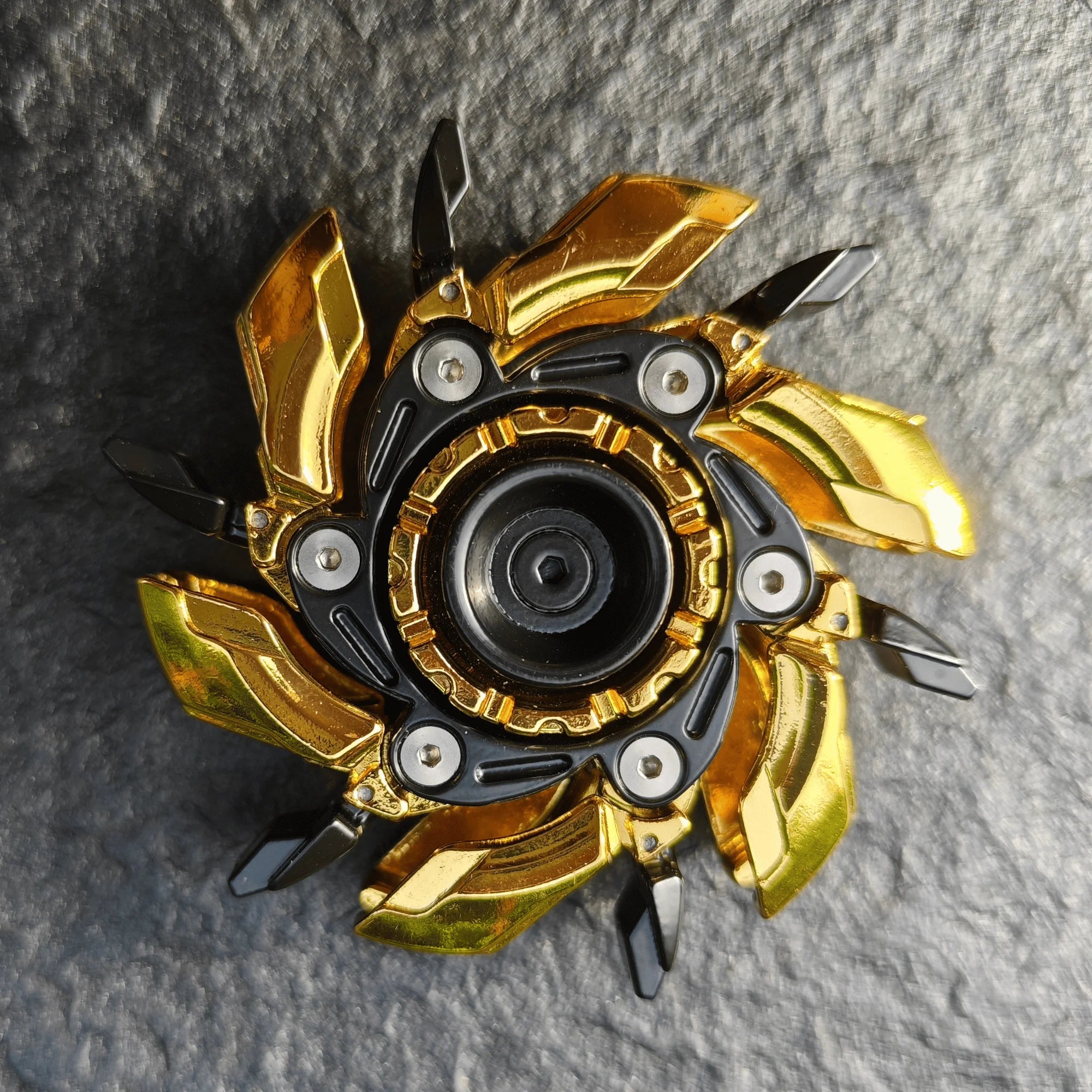EDC Fidget Sliders Fidget Toys Stress Relief For Adults Magnetic Metal Fidgety Mood Buster Open Armor Spinning TopFidget Toys
