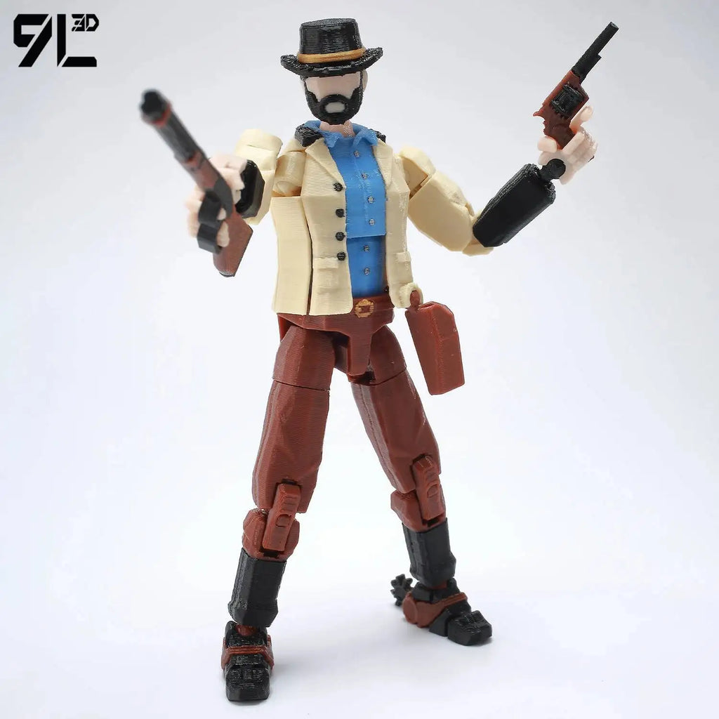 9L3D Dummy13 Horror Game Figure Realistic Anime Model Toys Articulated Joints Classic Collectible Desktop Ornament Surprise Gift