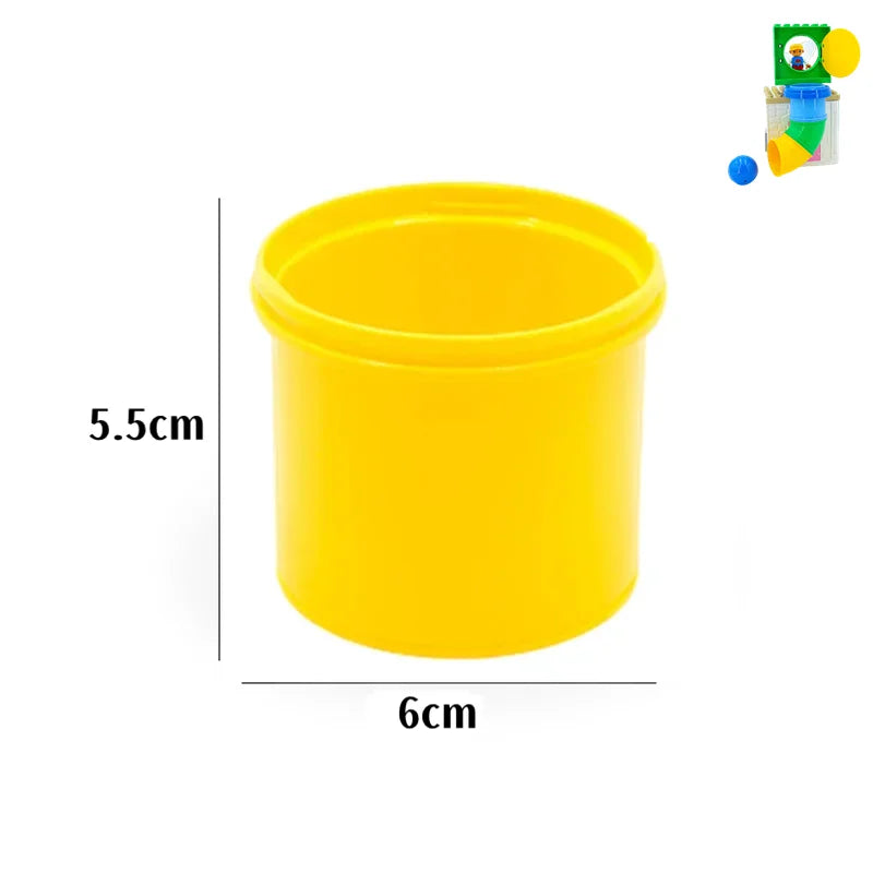 Big Building Blocks Slide Stair Swing Seesaw Ferris Wheel Series Compatible Duploe Large Brick Children Educational Toy Kid Gift