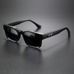 Retro Punk Fashion Sunglasses - Square Protective Frame, UV400 Unisex for Outdoor Adventures & Casual Style