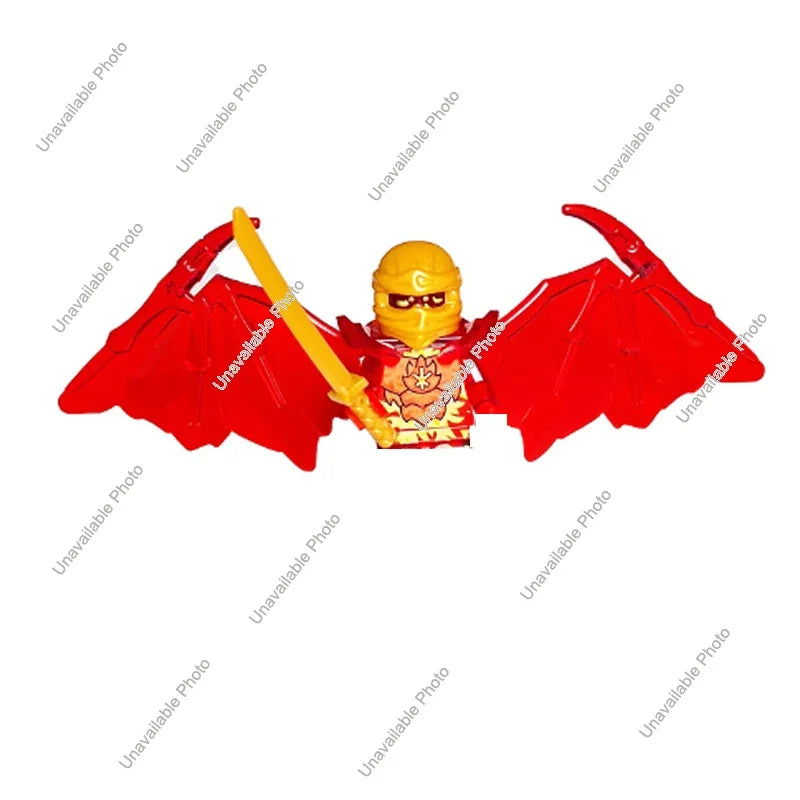 Hot Toys Ninja Figures Garmadon Jay Zane Kai Nya Lloyd Samukai Cole Harumi Ultra Violet Pyro Snake Morro Building Block Kids Toy