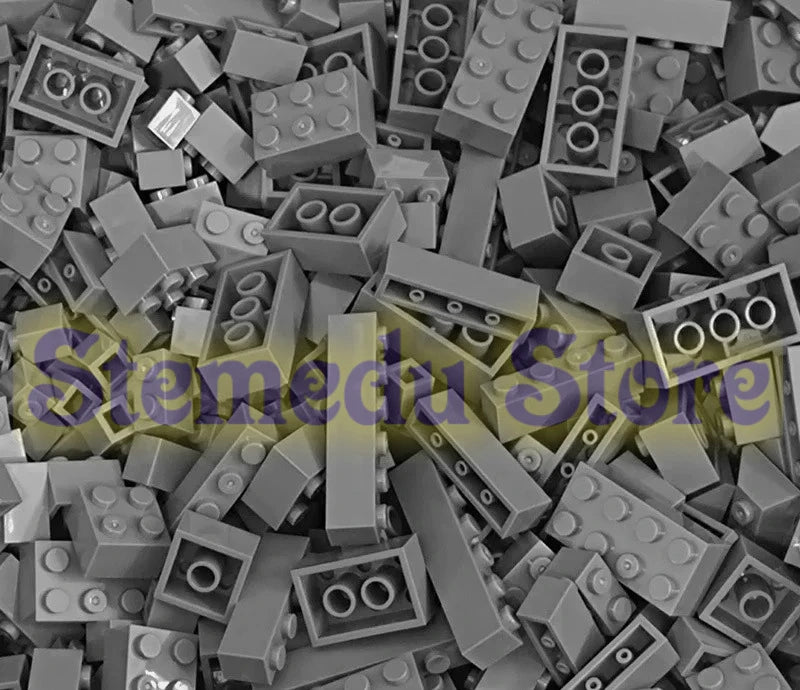 125/250g Building Blocks Bulk Lot Pack Sorted By Color Bricks Block Plate Small Particles Bulk Compatible LeDUO