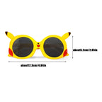 Cartoon Pikachu Outdoor Sun Protection Glasses Anime Pokemon Anti Glare Goggles Cute Vacation Travel Sunglasses Friend Gifts