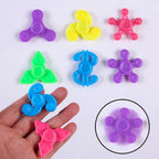 12/24PCS for Kids Boys Girls Random Mini Finger Gyro Toys Fidget Spinners Sensory Stress Toys Hand Spinner Party Favors Gifts
