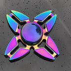 New Metal Rainbow Fidget Spinner Gradient Color R188 Mute Bearing EDC Hand Spinner Fingertip Gyro Anti-Anxiety Adult Toys Gifts