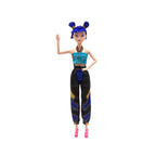 Kpop Rumi Mira Zoey Vinyl Doll Anime Hunters Girl 11 Inch Articulated With Theme Music Cute Toy 3PCS Set Gift for Kids Girl Fans