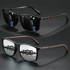 2/3pcs Luxury Square Vintage Cycling Sunglasses Men Women Fashion Travel Driving Fishing Sun Glasses Male Eyewear UV400