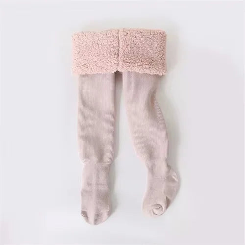 Lawadka Kids Girls Leggings Winter Thicken Soft Toddler Tights for Girls Snow Keep Warm Children's Pantyhose 0-8Y Baby Legging