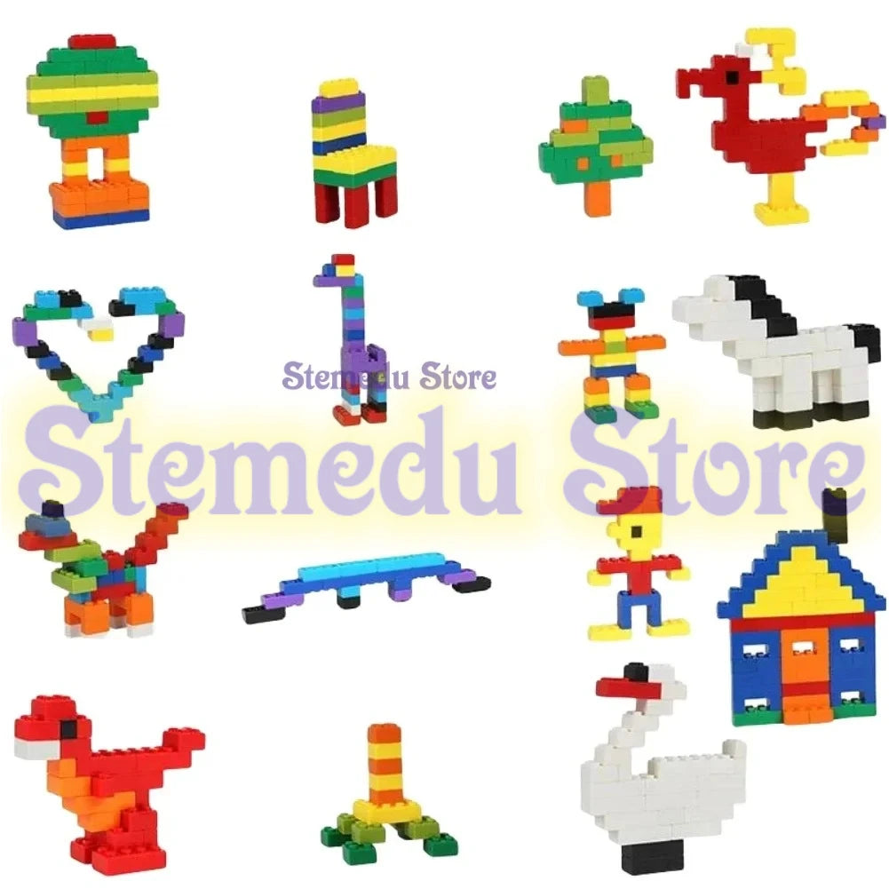 125/250g Building Blocks Bulk Lot Pack Sorted By Color Bricks Block Plate Small Particles Bulk Compatible LeDUO