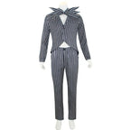 Role playing Christmas Eve horror Jack Cos dress skeleton Jack men and women full set of Christmas and Halloween costumes new