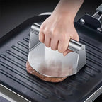 New Stainless Steel Smash Burger Press | Heavy Duty Patty Maker & Smasher Mold for BBQ, Grilling Kitchen (Non-Stick)