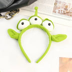 1/2PCS Three-Eyed Alien Headband Halloween Monster Plush Cute Headwear Hat Accessories For Theme Party Girls And Kids