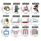 New Mexican Golf Hat Clip Marker Pins Eagle Pin Enamel Pins Baseball Cap Clip Metal Accessories Hat Pin Badge Party Jewelry Gift