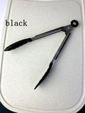 Anti Slip Cooking Serving Tongs Stainless Steel Food Clip Bread Salad Tong Heat-Resistant Barbecue Clips Kitchen Cooking Tool