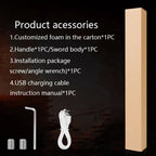 RGB Metal Laser Lightsaber Cosplay Light Saber Sword Sabre De Luz Kpop Lightstick Espada Rave Weapon Toys Flashing