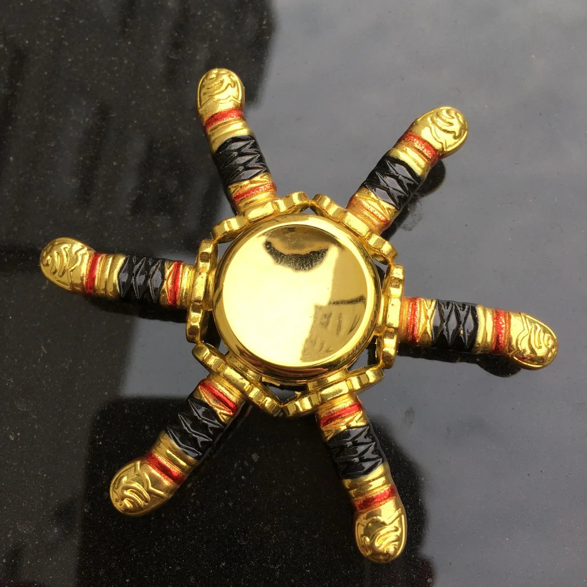 Fidget Spinner Anime Game Cartoon Fingertip Gyroscope Metal Zinc Alloy Mute Hand Spinner Smooth Electroplate Stress Relief Toys