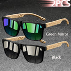 Fashion Vintage Square Square Frame Sunglasses Men Women Fishing Driving Man Luxury Brand Designer Sun Glasses UV400 Eyewear