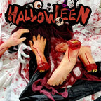 Halloween Fake Bloody Body Parts Realistic Severed Hands Legs Arms Props for Haunted House Scary Prank Party Decorations