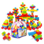 130pcs Large Particles of Building Block Toys Assembled Toys Early Childhood Educational Toys More Assembled Shape