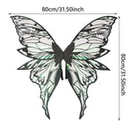 1PC Adults Fairy Wings Girls Sparkling Angel Wings Butterfly Costume Wings Halloween Costume Dress up Party Favor Christmas Gift