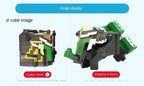 Power Assembling Educational Toys Math Cube Transformation Robot Digits Puzzle Ranger Animals boy toy for Kids
