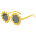 2024 New Sunglasses, Cartoon Children's Glasses For Boys And Girls, Cute Small Flowers, Little Daisy Baby Sunglasses