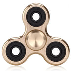 70mm Triangle Finger Aluminum Alloy Metal Spinner No Box R188 Bearing Turn for 3-4 Minutes Child Toys Decompression Toy Spinner