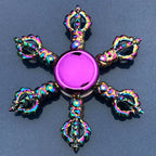 Dragon Wings Hand Spinner Alloy Low Noise Metal Rainbow Finger Spinner Anti-Anxiety High Speed Fingertip Gyro Birthday Gift