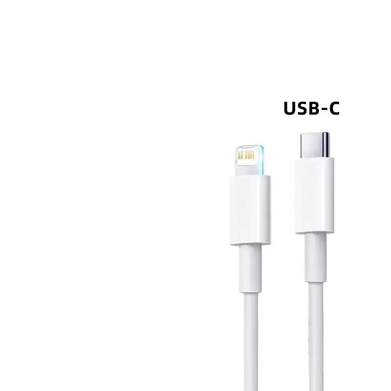 0.2m 1m 1.5m 2m 3m 35W Quick Charge Cable For Apple iPhone 14 13 Pro Max 11 12 mini X XR XS Max 7 8 Plus Type C Fast USB-C Line