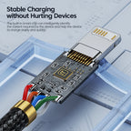 Toocki USB Cable For iPhone 14 13 12 Pro Max X XS XR 8 7 Plus iPad Fast Charging Charger Aluminum iP Cable For iPhone Data Cord