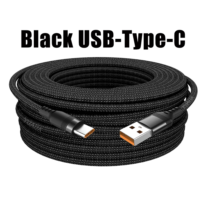 USB Type-C Extended 2M 3M 5-Meter Android Micro USB Fast Charging Cable For Huawei Xiaomi Vivo Oppo And Leeco Phone Data Cable