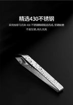 1pcs 430 Stainless Steel Fish Bone Tweezers Pincer Clip Puller Remover Tongs Fish Bone Plucking Clamp Kitchen Gadgets Tools