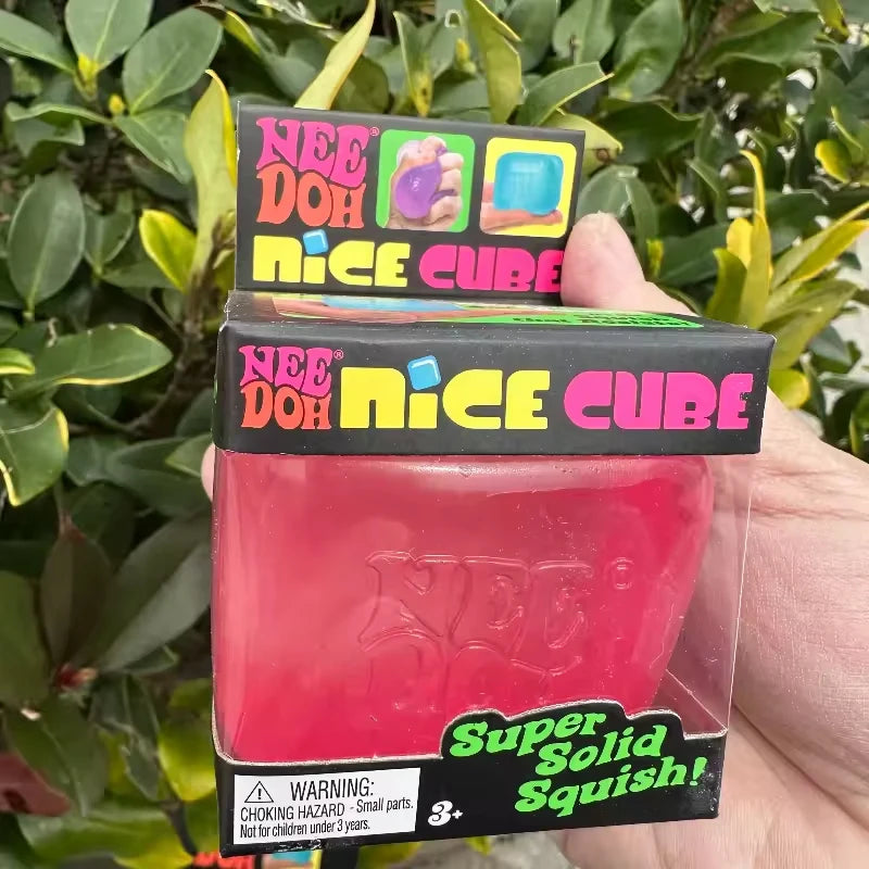 2026 NeeDOH Model Soft Squishy Toy Nice Cube Sensory Stress Reliever Fidget Tool for Anxiety for Adults & Kids Premium in  Stock
