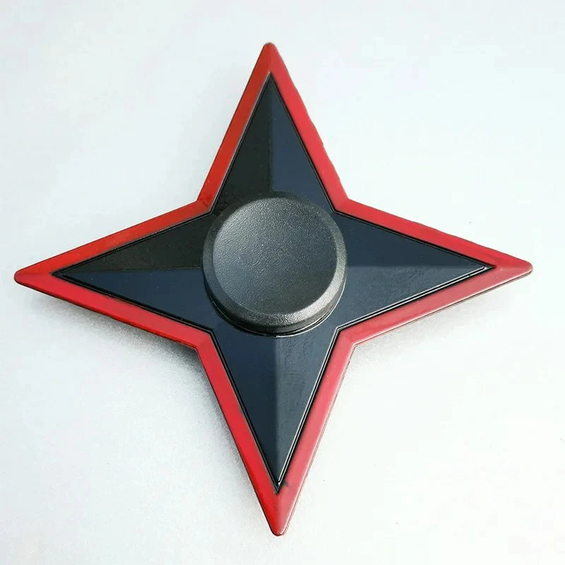 Creative Fidget Spinner Tri Spinner Zinc Alloy Ninja Shuriken Sharingan Hand Spinner Finger Stress Reliever Toys Gifts