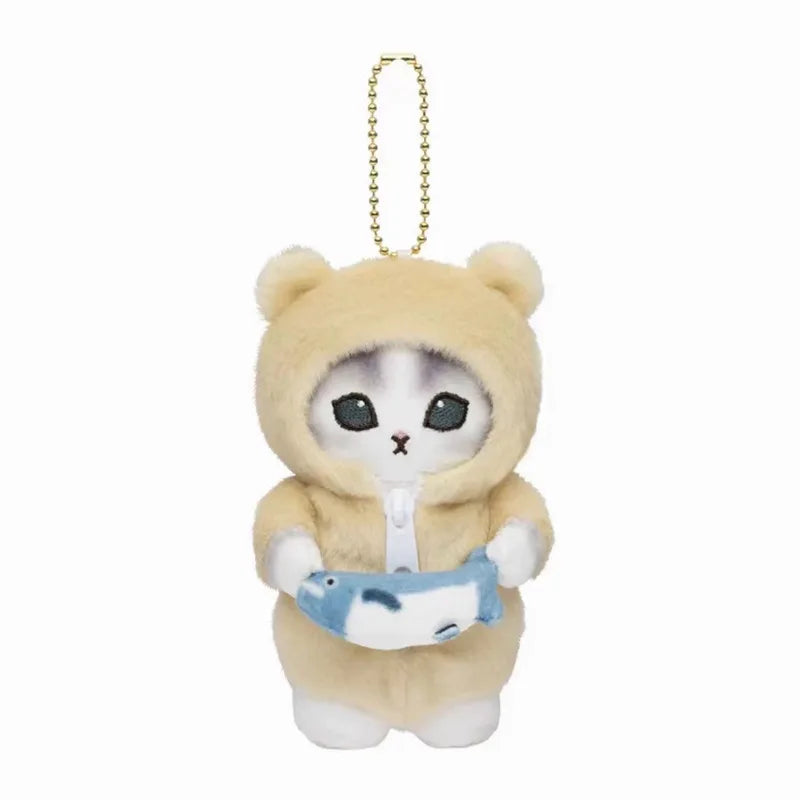 Cattoon Amine Anime Mofusand Plush Doll Toys Stuffed Animals Keychain Bag Small Pendant Hangings Christmas Birthday Gifts