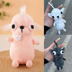 Cute Plush Pet Puppy Keychain Stuffed Animals Chihuahua Doll School Backpack Pendant Weird Cute Plush Puppy Pet Gift Kids Toy
