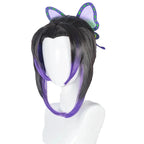 AnimeKochou Shinobu Cosplay Costume  Kochou Uniforms Wigs Hairs Halloween For Kids Adult Cos Party
