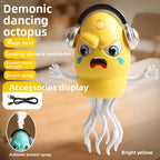 Dancing Octopus Kid Electronic Pet Toys Cartoon Interactive Development Moving Education Toddler Toy Gift Creative Birthday Gift