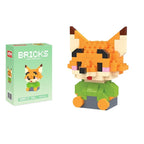Disney Stitch Building Blocks Anime Kawaii Cartoon mini Action Children's Figures Blocks Bricks Assemble DIY Toys Gift for Kids