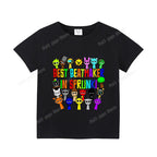 Sprunkis T-shirts Cartoon Oren Wenda Outdoor Clothes Short Sleeve Summer Cute Base Top Funny Birthday Gift